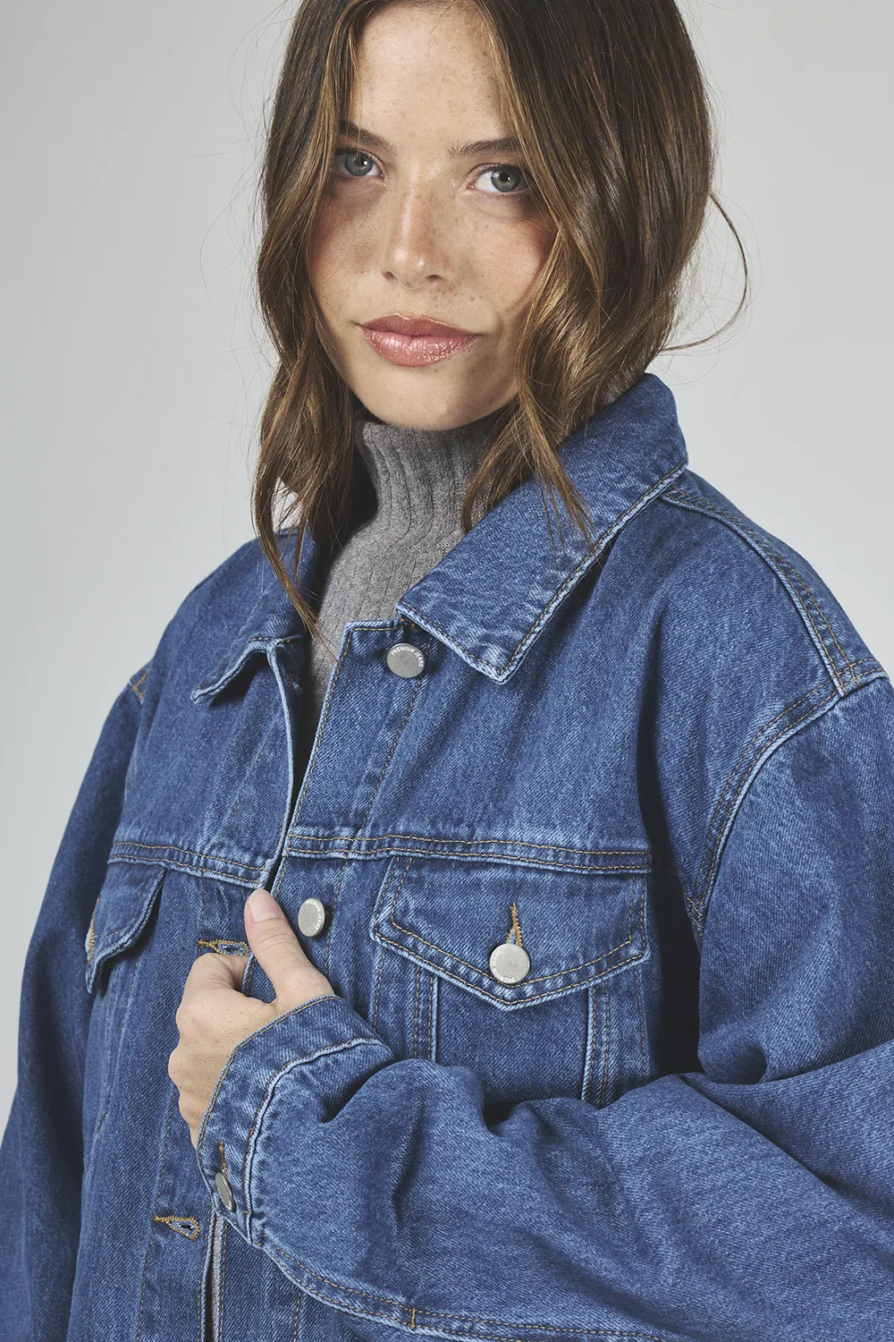 ART. 438 | CAMPERA OVERSIZE STONE RIGIDO - Imagen 5