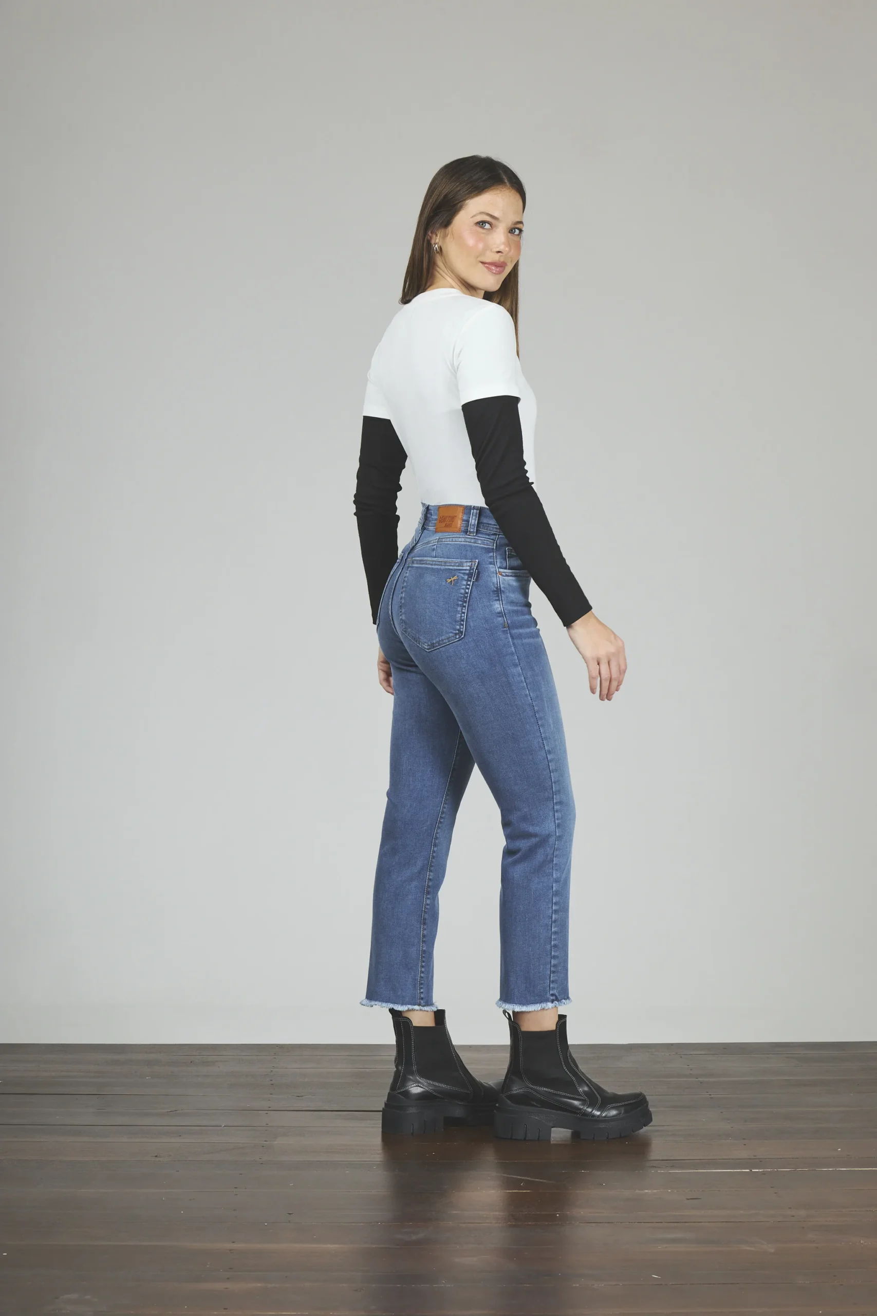 Alternative view of ART. 471 | CROP CLASICO STONE BOTA DEFLECADA ELASTIZADO