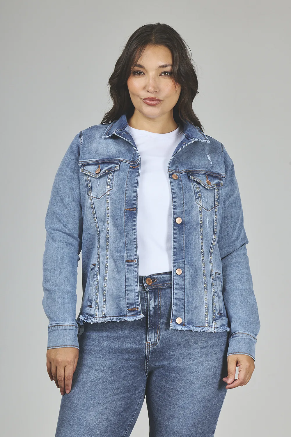 ART. 896 | DAMA CAMPERA CON TACHAS Y ROTURA DEFLECADO ELASTIZADO