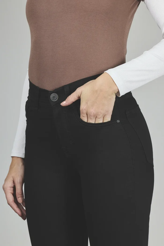 ART. 044 | SEMI OXFORD NEGRO CLASICO ELASTIZADO - Imagen 3