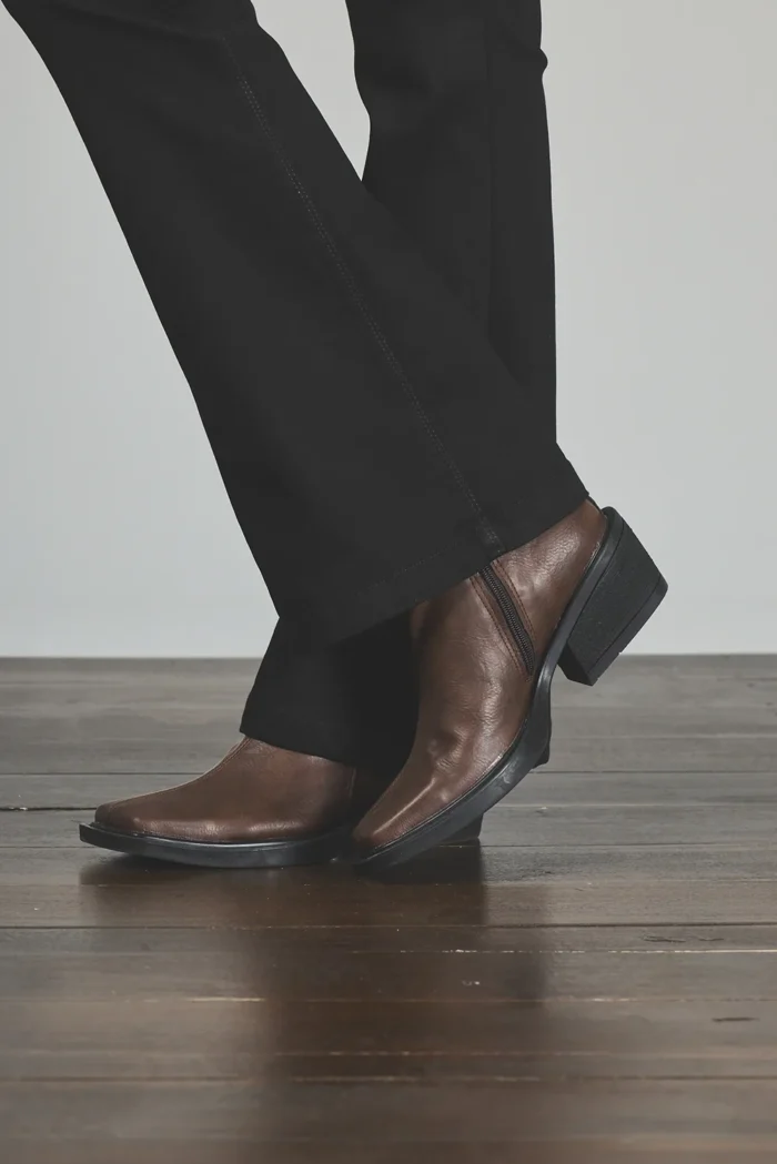 ART. 044 | SEMI OXFORD NEGRO CLASICO ELASTIZADO - Imagen 6