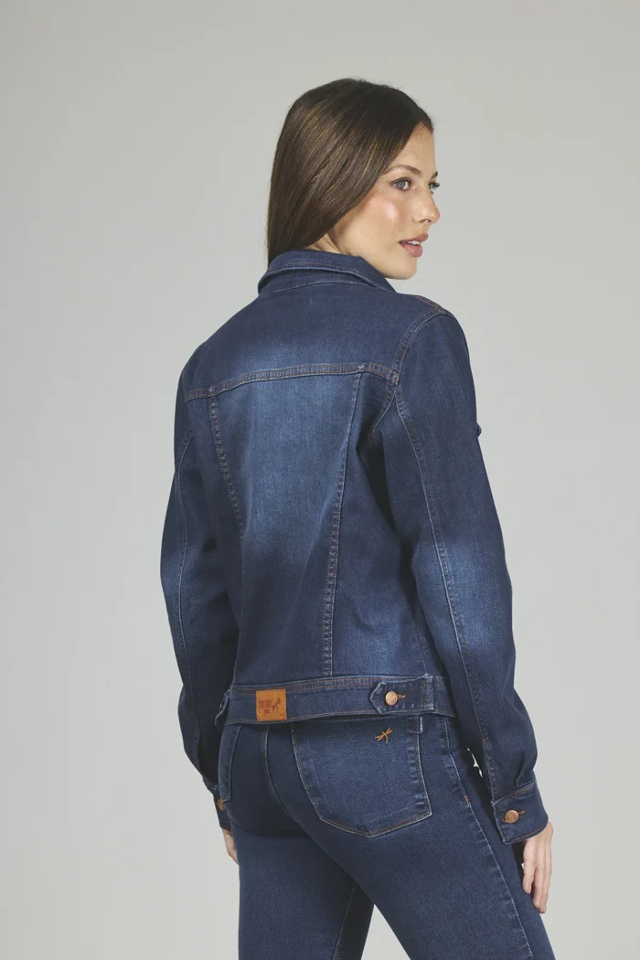 ART. 065 | CAMPERA AZUL CLÁSICO ELASTIZADO - Imagen 2