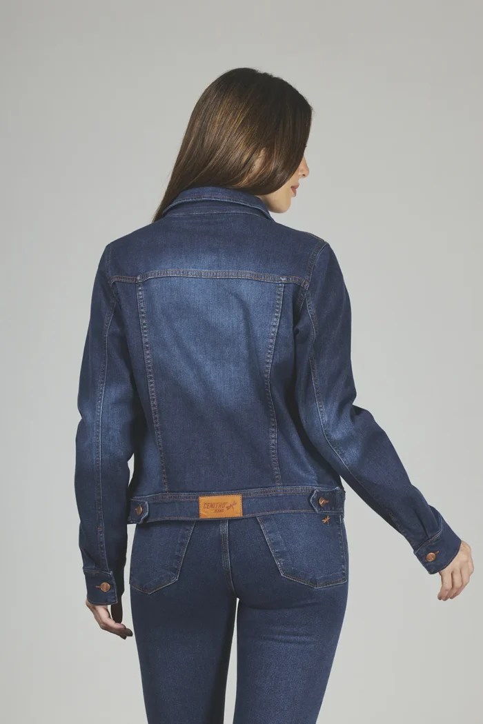 ART. 065 | CAMPERA AZUL CLÁSICO ELASTIZADO - Imagen 5