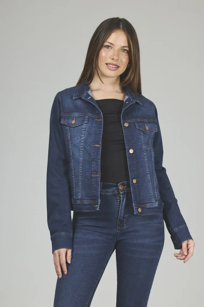 ART. 065 | CAMPERA AZUL CLÁSICO ELASTIZADO - Imagen 6