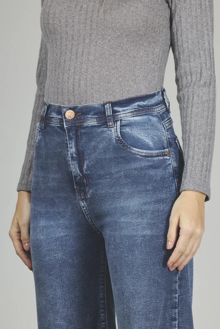 ART. 229 | WIDE LEG BOTA DESFLECADO ELASTIZADO - Imagen 3