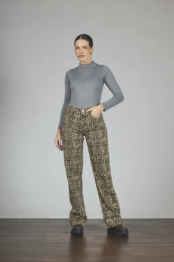 ART. 311 | WIDE LEG ANIMAL PRINT RIGIDO - Imagen 4