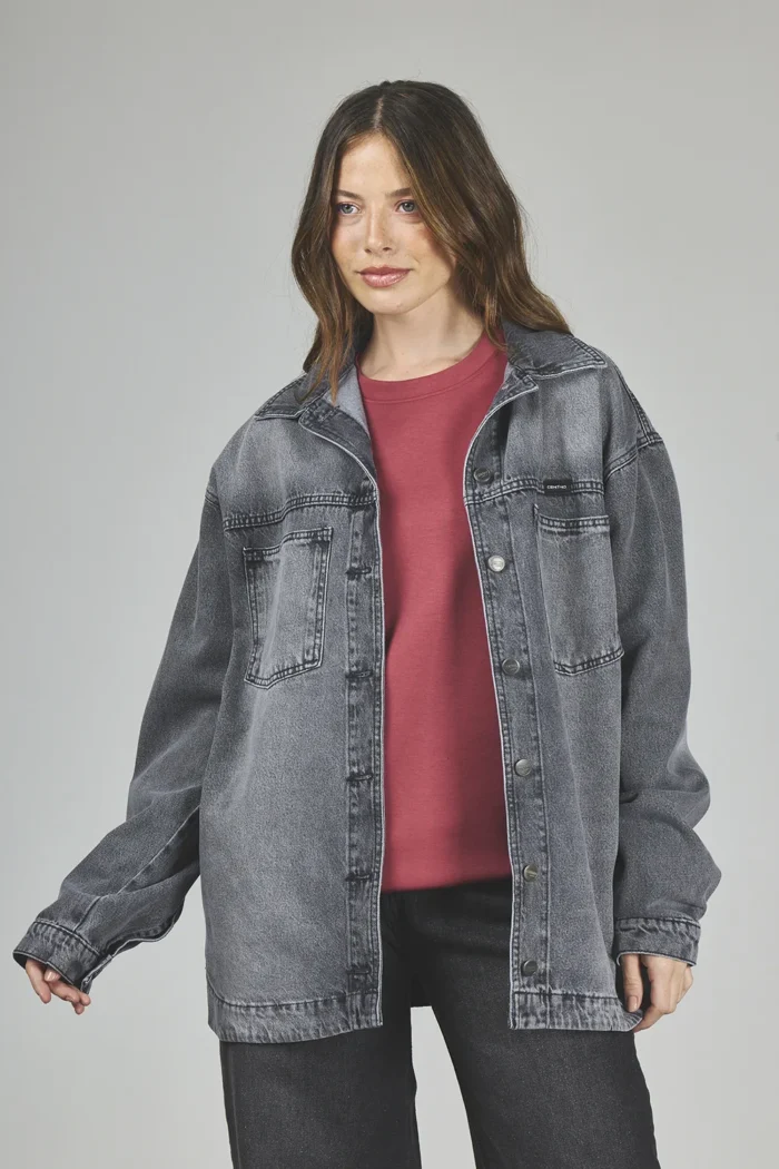ART. 321 | CAMISACO OVERSIZE GRIS RÍGIDO - Imagen 6