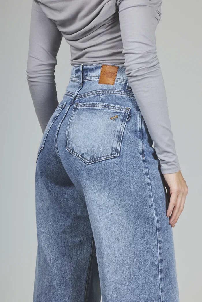 ART. 339 | WIDE LEG CROP STONE BOTA DESCOCIDA RIGIDO - Imagen 5