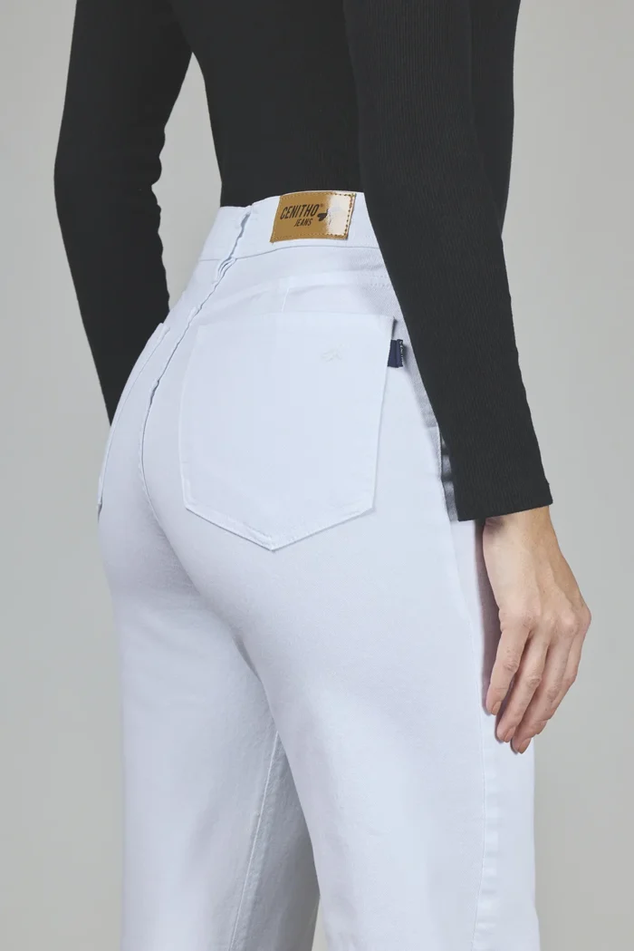 ART. 343 | WIDE LEG BLANCO CLÁSICO ELASTIZADO - Imagen 5
