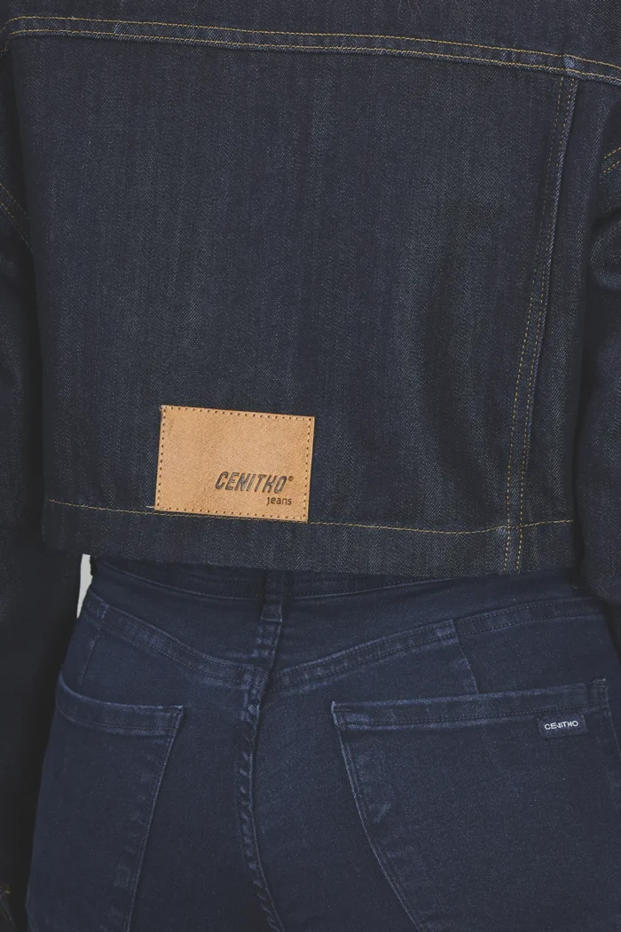 ART. 367 | CAMPERA CROP DARK BLUE RÍGIDO - Imagen 6