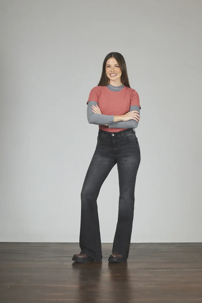 ART. 383 | SEMI OXFORD NEGRO HUMO ELASTIZADO - Imagen 4