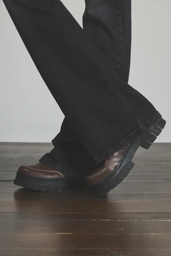 ART. 383 | SEMI OXFORD NEGRO HUMO ELASTIZADO - Imagen 6