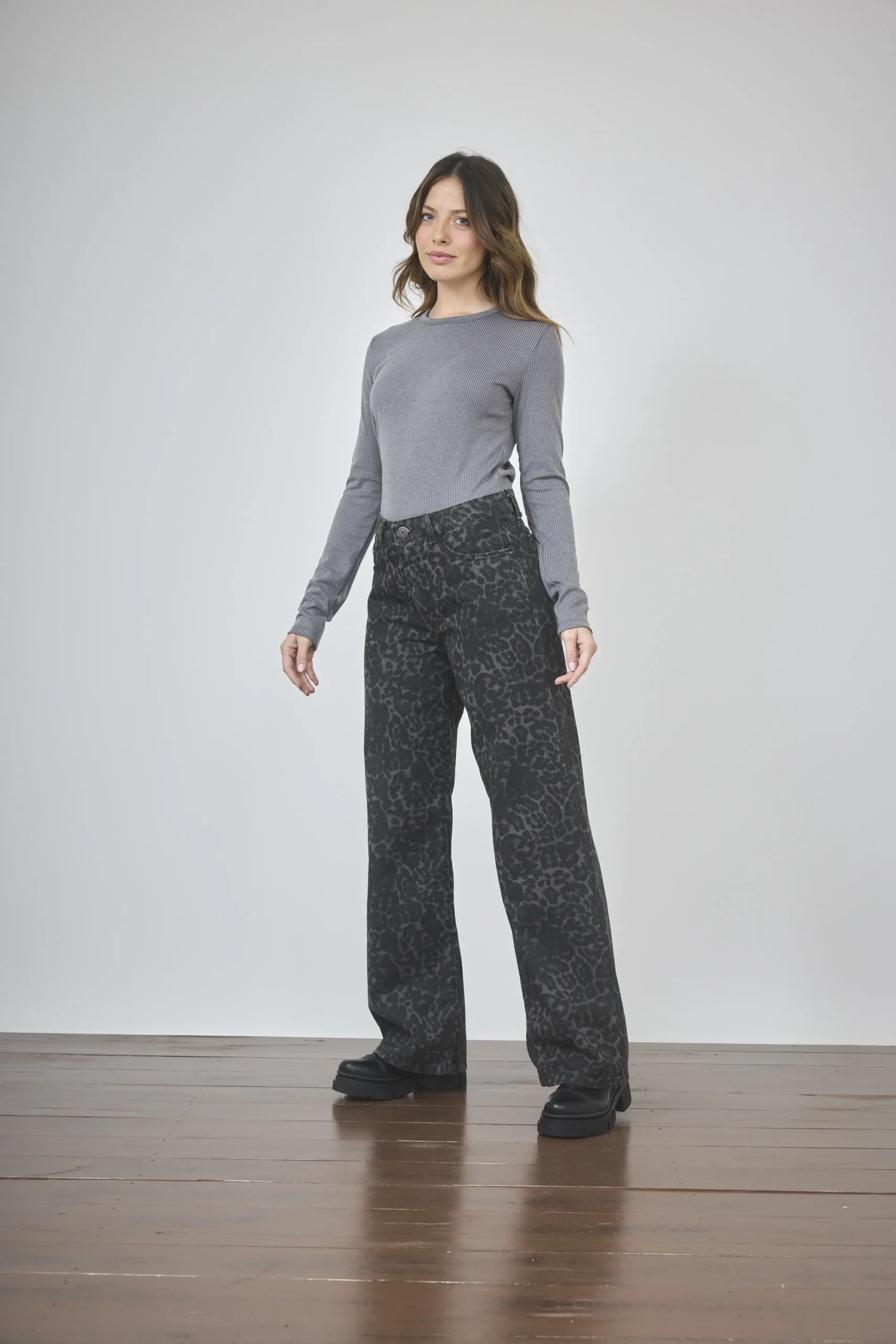 ART. 488 | WIDE LEG PANTER PRINT RIGIDO