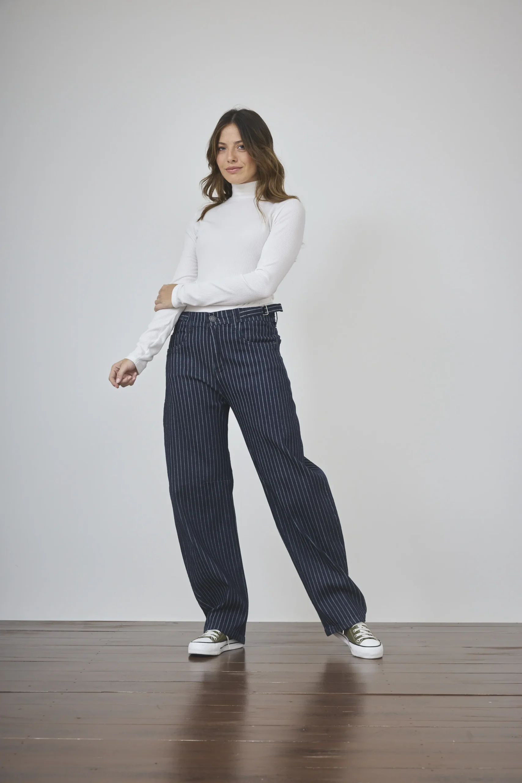 ART. 492 | BALLON AZUL RAYADO CON REGULADORES ELASTIZADO