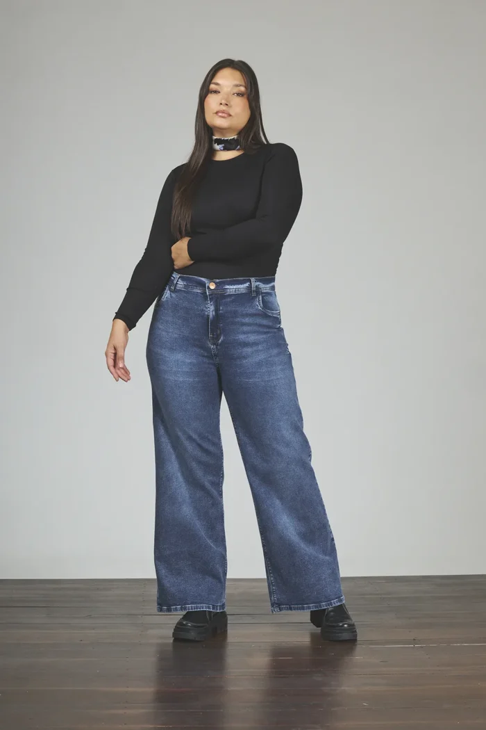 ART. 767 / WIDE LEG STONE CON GANCHO ELASTIZADO - Imagen 4