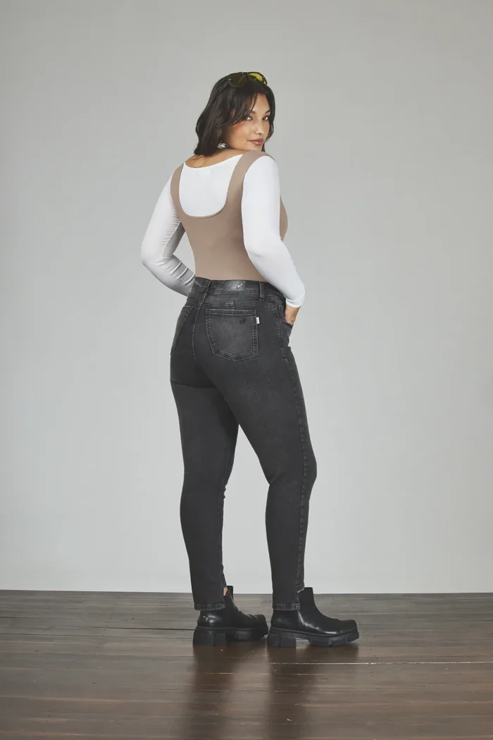 ART. 823 | GRIS HUMO BOTA DESIGUAL ELASTIZADO - Imagen 2