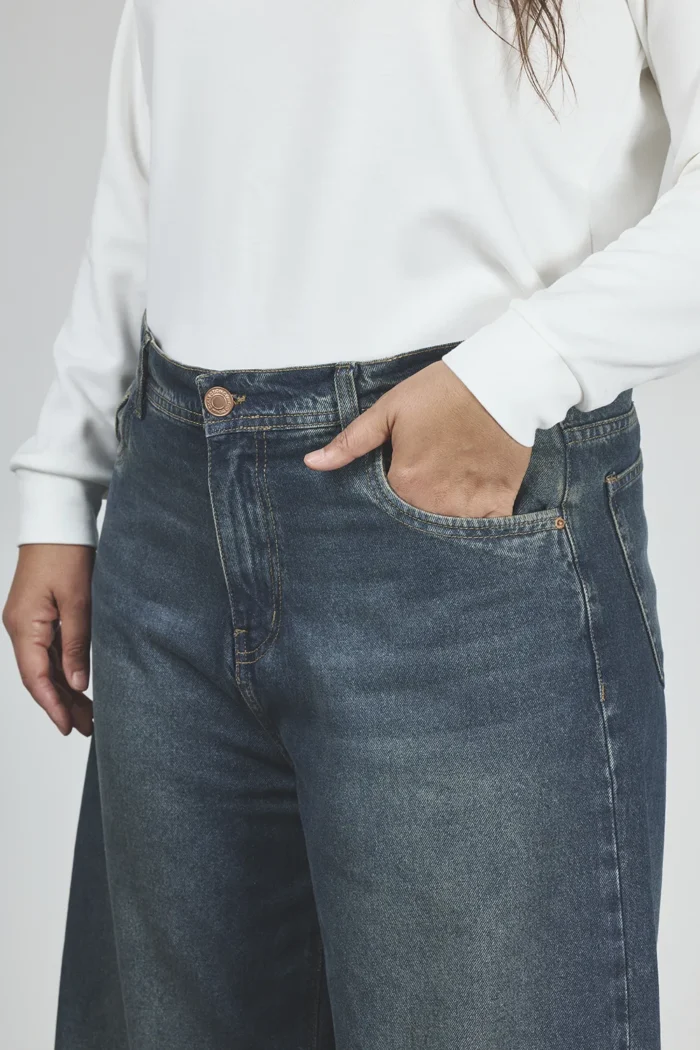 ART. 829 | WIDE LEG CLÁSICO VINTAGE ÓXIDO RÍGIDO - Imagen 4