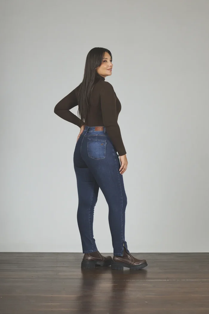 ART. 840 | GISEL AZUL CIERRE EN BOTA ELASTIZADO - Imagen 2