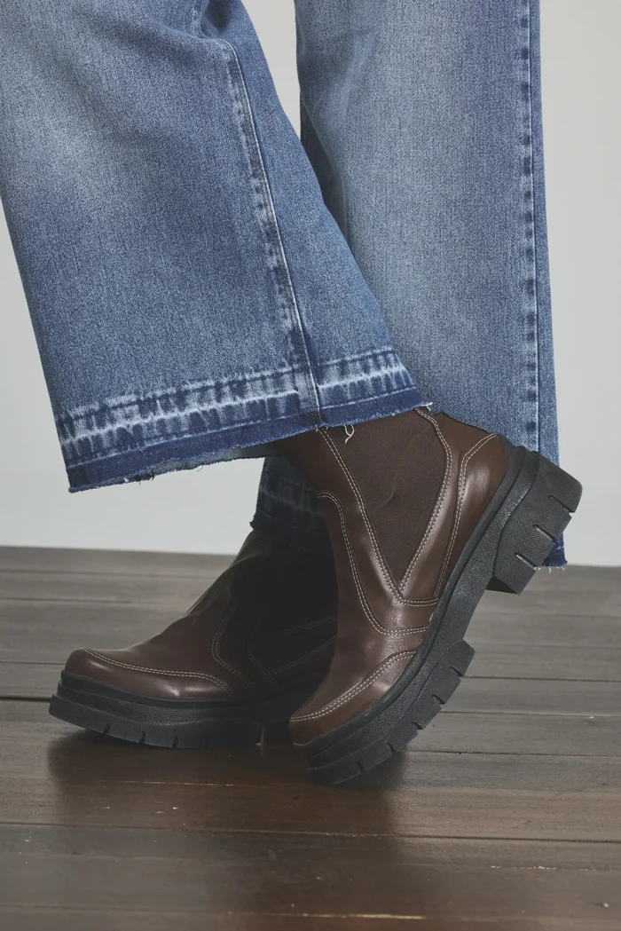 ART. 857 | CROP WIDE LEG  STONE BOTA DESCOSIDA RÍGIDO - Imagen 6