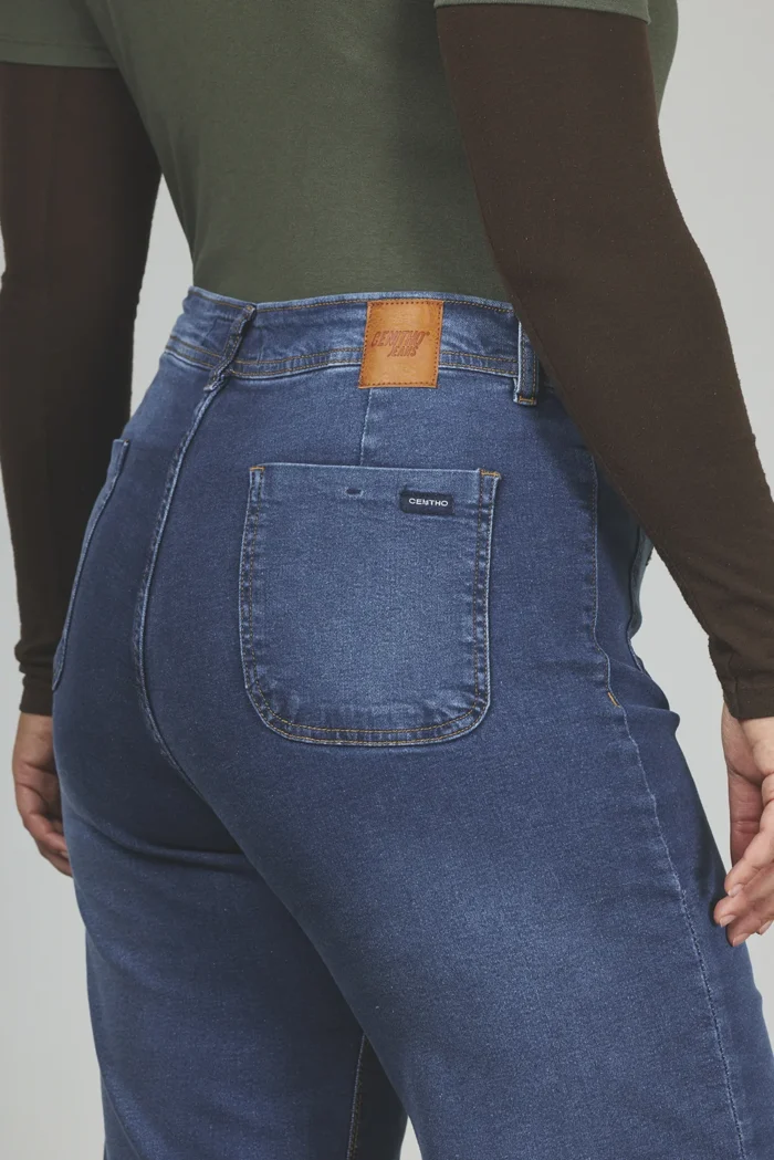 ART. 860 | DAMA CROP WIDE LEG STONE BOLSILLO VISTA ELASTIZADO - Imagen 4