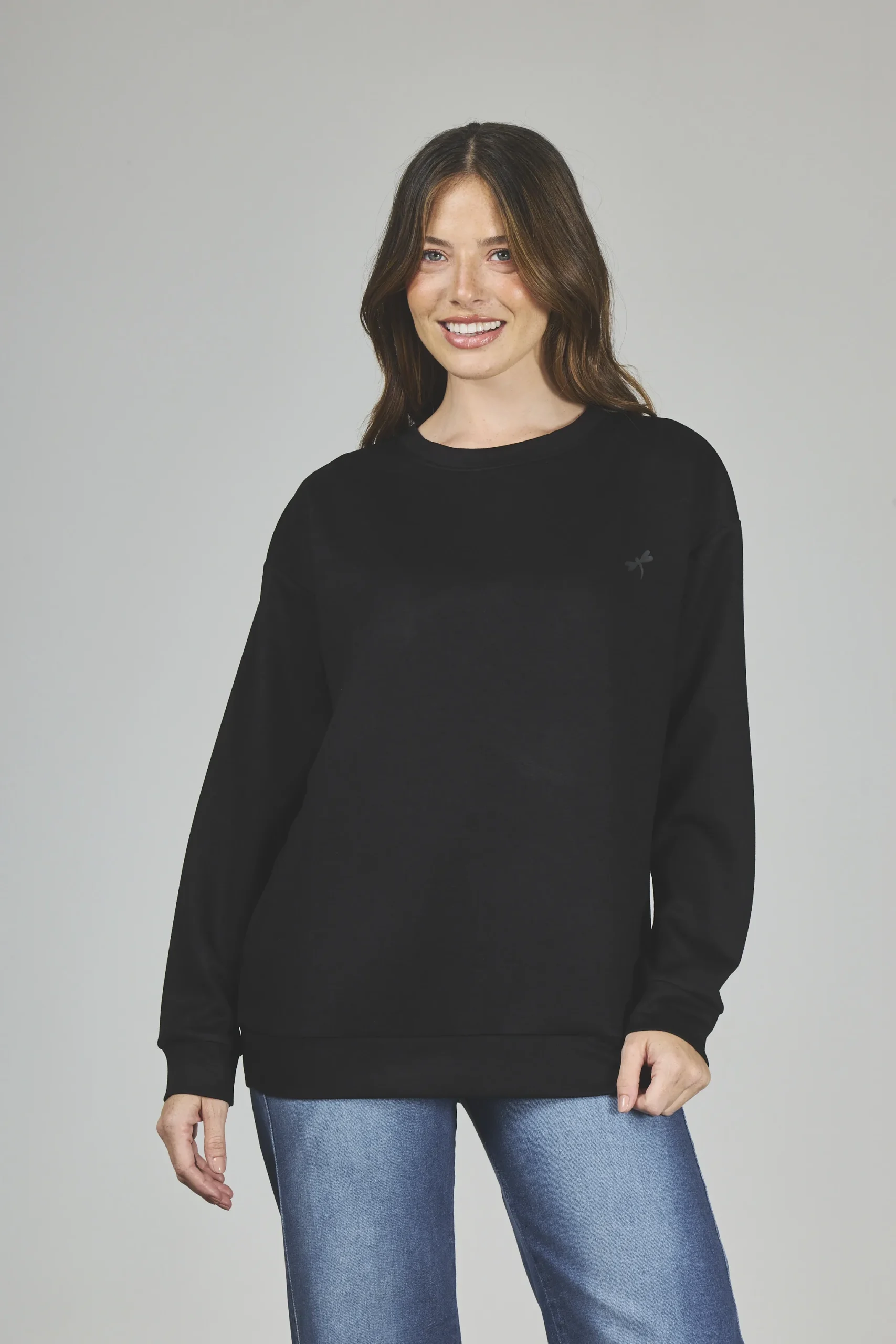 ART. A-58 | BUZO NEGRO OVERSIZE BASICO
