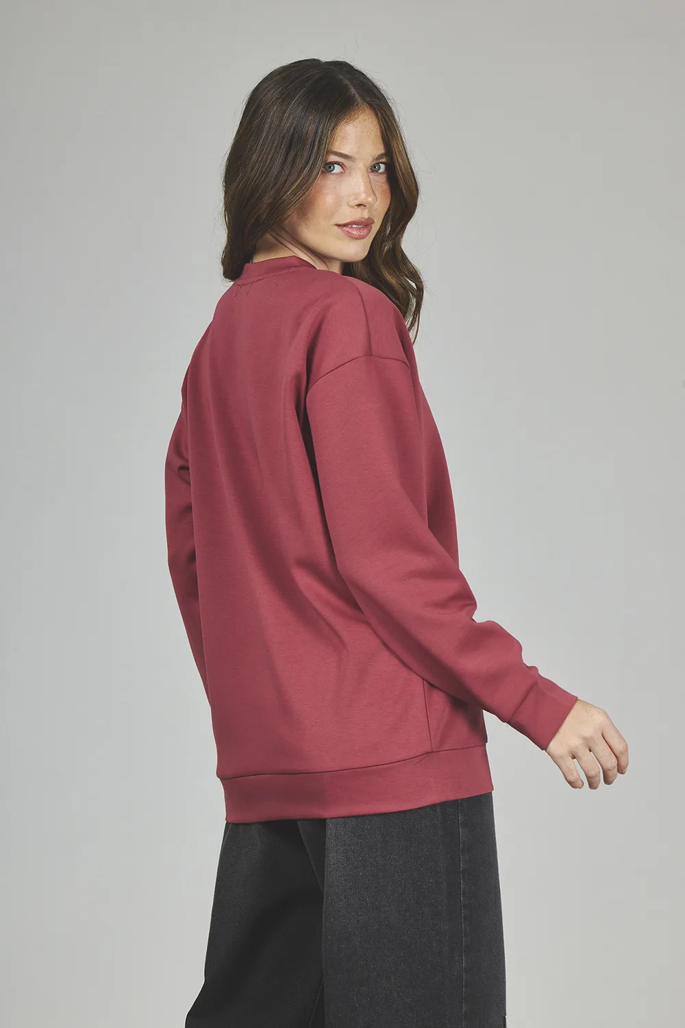 Alternative view of ART. A-60 | BUZO BORDO OVERSIZE BASICO