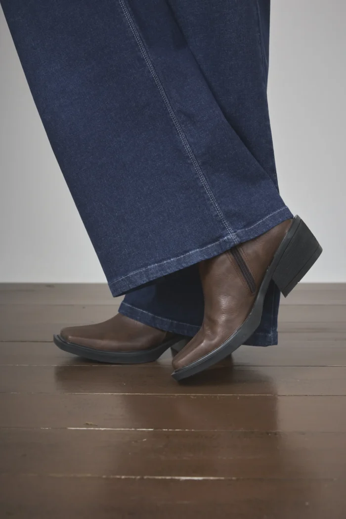 ART. 418 | WIDE LEG AZUL CLÁSICO ELASTIZADO - Imagen 5