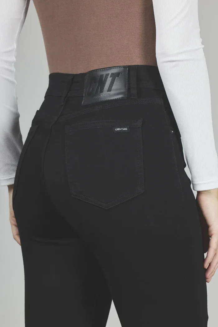 ART. 421 | SEMI OXFORD NEGRO CON ALFORZA ELASTIZADO - Imagen 5