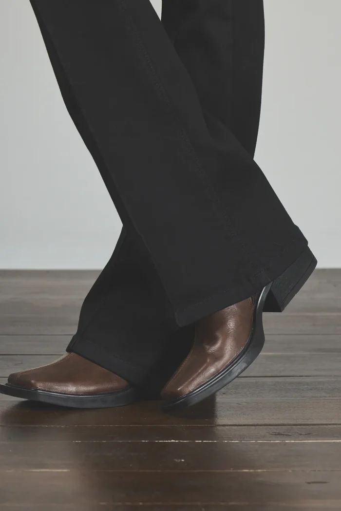 ART. 421 | SEMI OXFORD NEGRO CON ALFORZA ELASTIZADO - Imagen 6