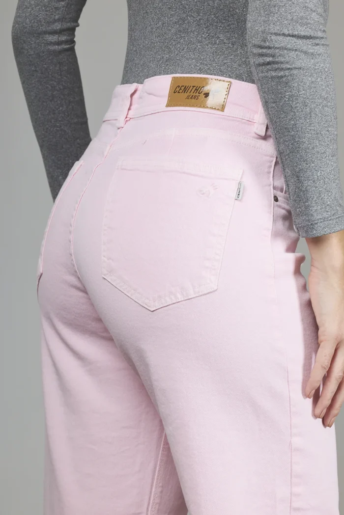 ART. 455 | CROP WIDE LEG ROSA ELASTIZADO - Imagen 5