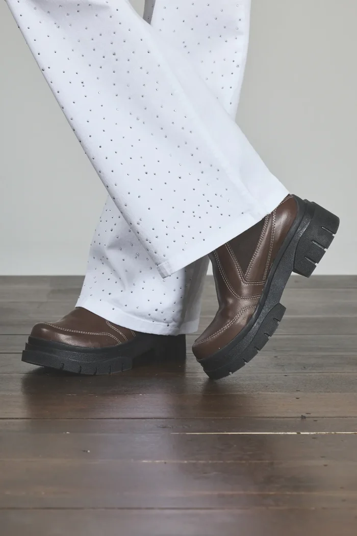 ART. 457 | WIDE LEG BLANCO CON BRILLO ELASTIZADO - Imagen 6