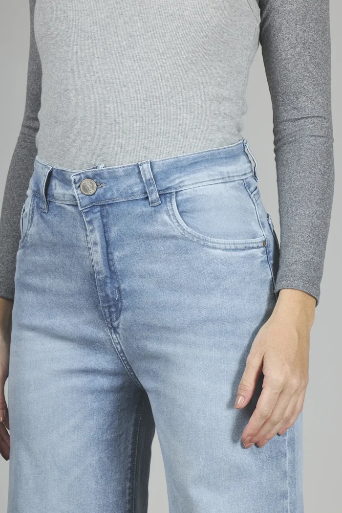 ART. 463 | WIDE LEG CELESTE ELASTIZADO - Imagen 3