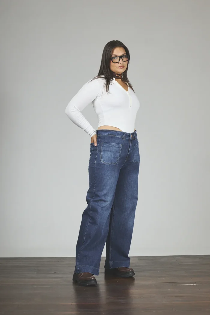 ART. 864 | WIDE LEG STONE BOLSILLO VISTA ELASTIZADO - Imagen 5