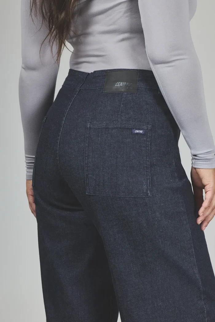 ART. 876 | BAGGY AZUL CON ALFORZA ELASTIZADO - Imagen 2