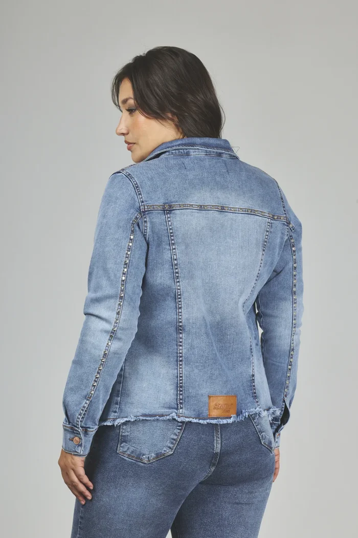ART. 896 | DAMA CAMPERA CON TACHAS Y ROTURA DEFLECADO ELASTIZADO - Imagen 2