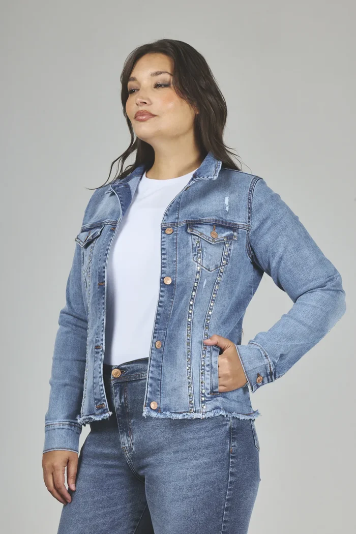 ART. 896 | DAMA CAMPERA CON TACHAS Y ROTURA DEFLECADO ELASTIZADO - Imagen 3