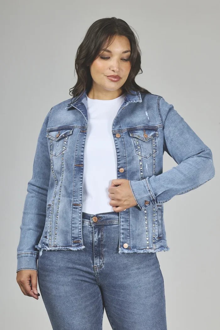 ART. 896 | DAMA CAMPERA CON TACHAS Y ROTURA DEFLECADO ELASTIZADO - Imagen 5