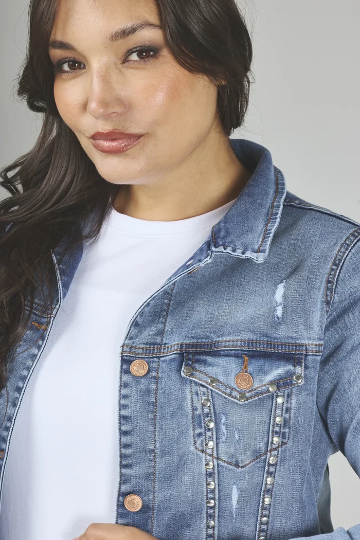 ART. 896 | DAMA CAMPERA CON TACHAS Y ROTURA DEFLECADO ELASTIZADO - Imagen 6