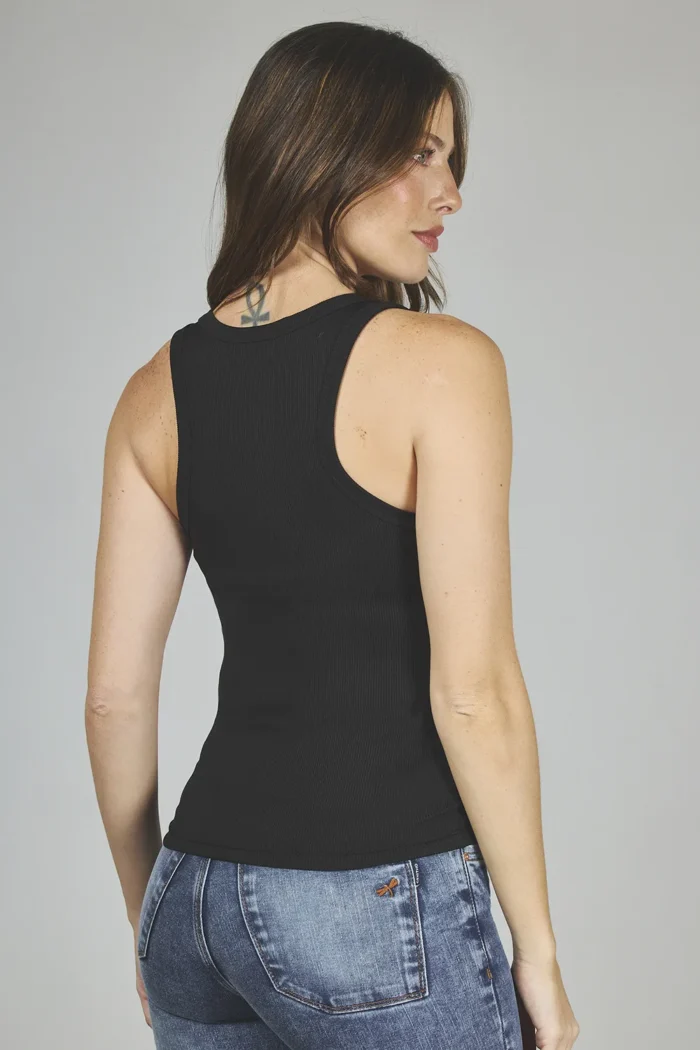 ART. A-71 | MUSCULOSA BÁSICA NEGRA MORLEY - Imagen 2