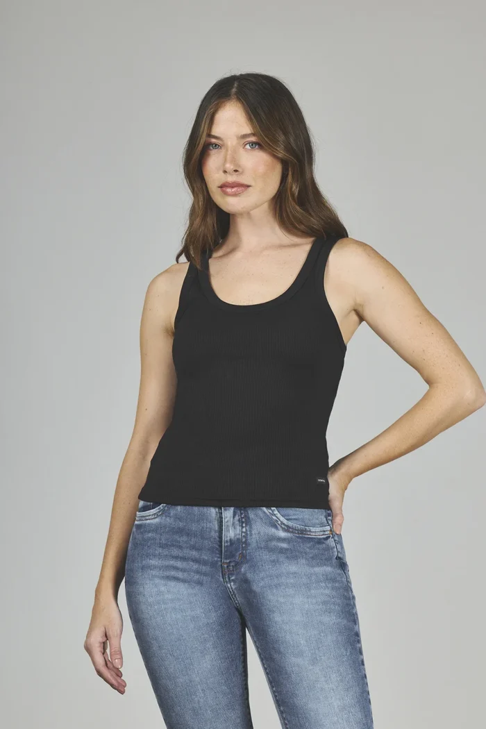 ART. A-71 | MUSCULOSA BÁSICA NEGRA MORLEY - Imagen 4