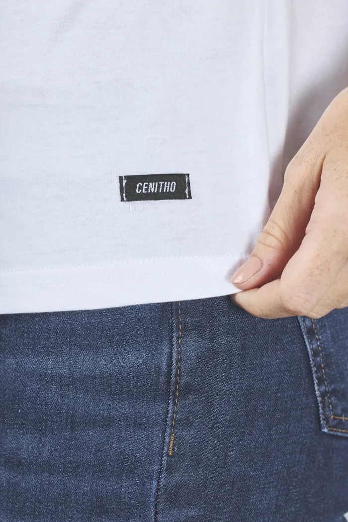 ART. A-55 | REMERA BLANCA CON BRILLO - Imagen 5