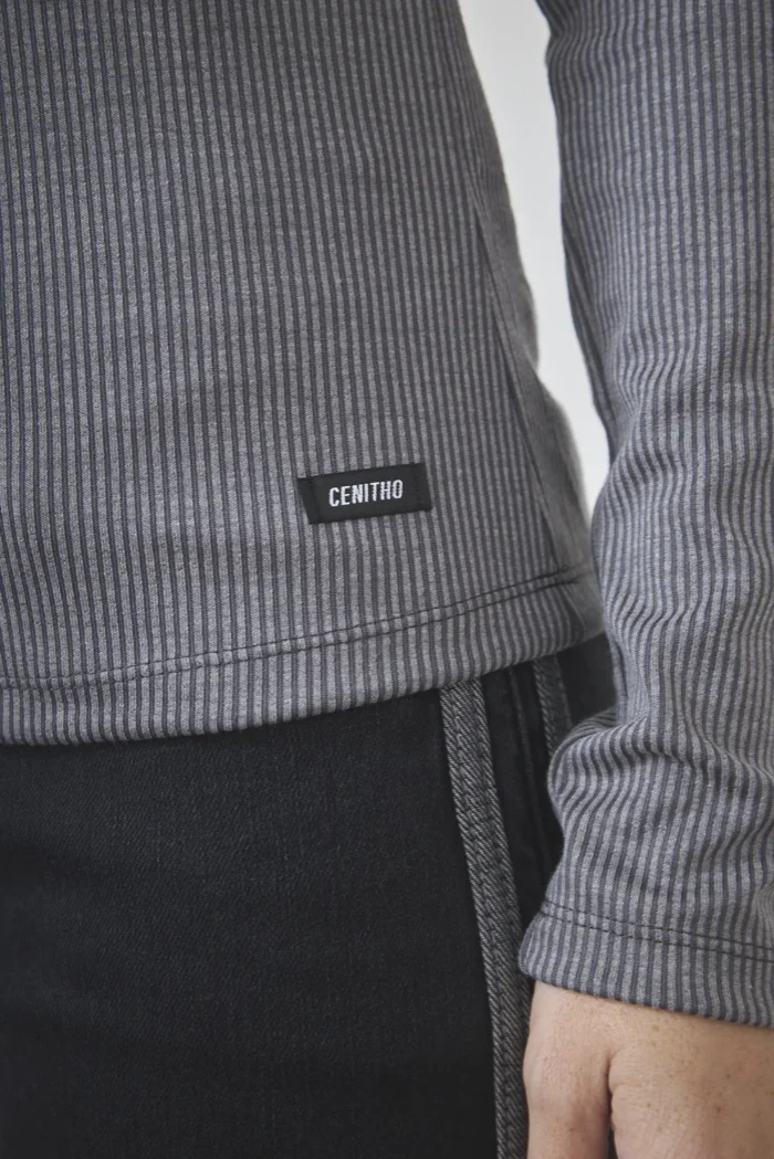ART. A-93 | REMERA MANGA LARGA GRIS MORLEY - Imagen 5