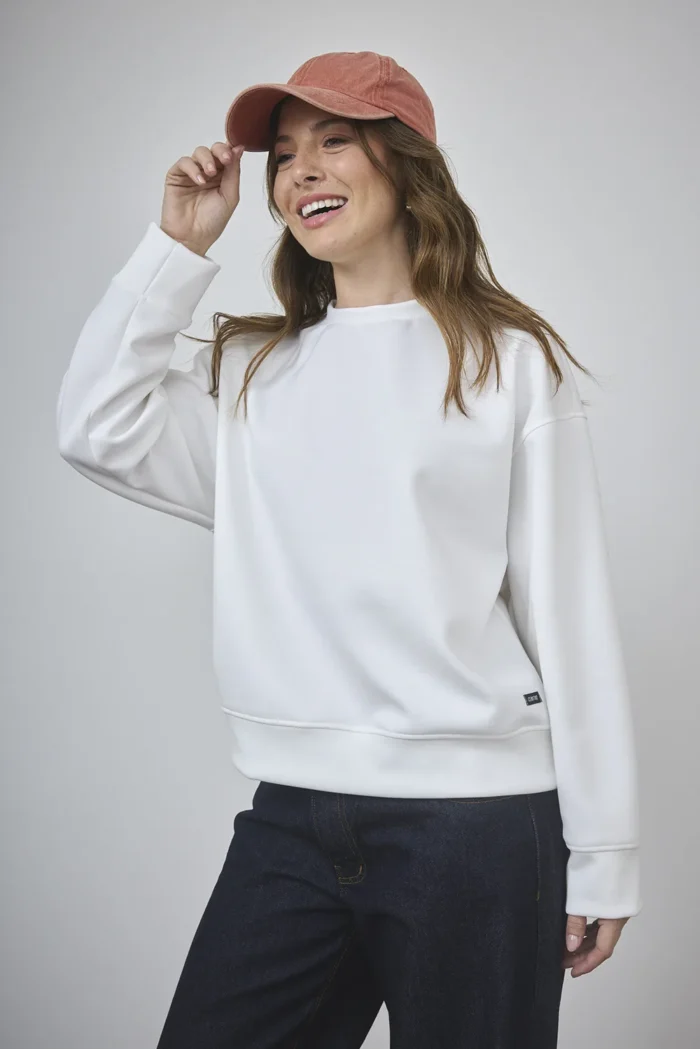 ART. A-99 | BUZO OVERSIZE BLANCO LYCRA - Imagen 5