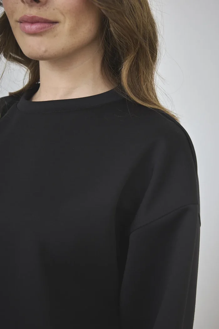 ART. A-100 | BUZO OVERSIZE NEGRO LYCRA - Imagen 3