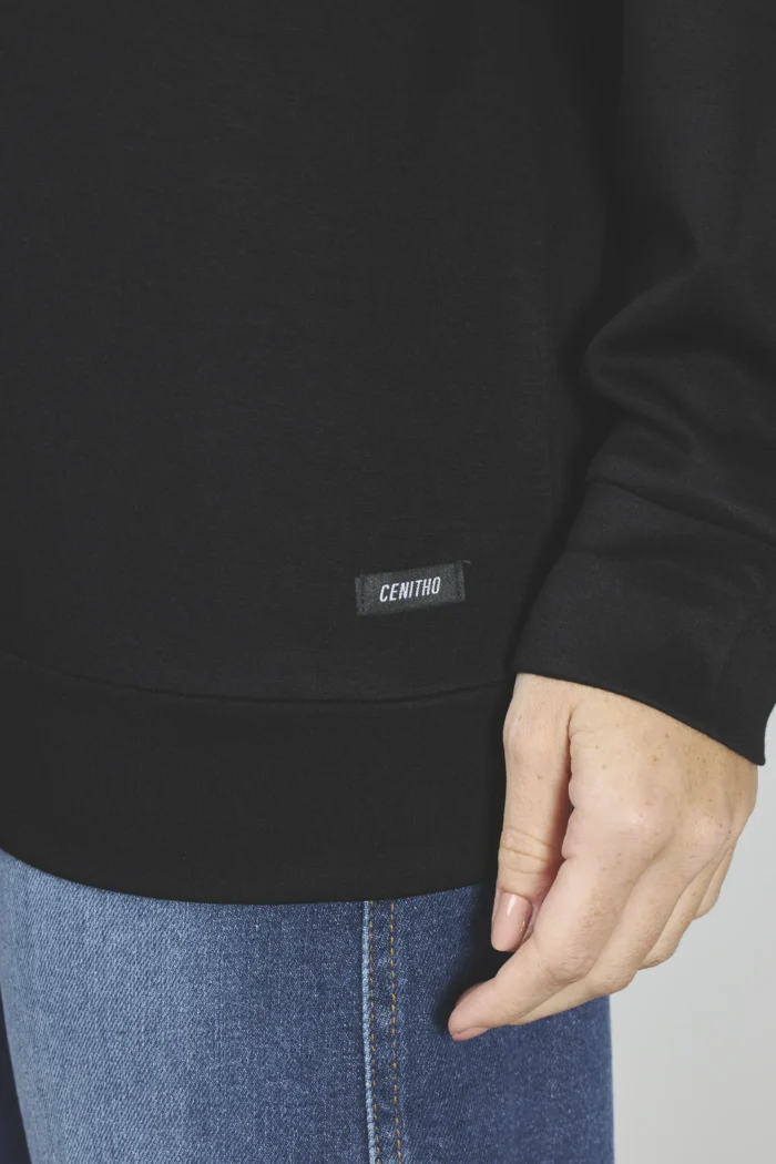 ART. A-58 | BUZO NEGRO OVERSIZE BASICO - Imagen 5