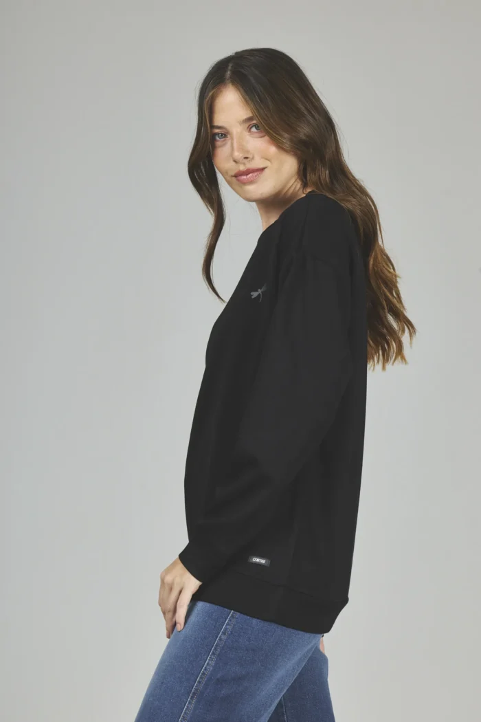 ART. A-58 | BUZO NEGRO OVERSIZE BASICO - Imagen 6