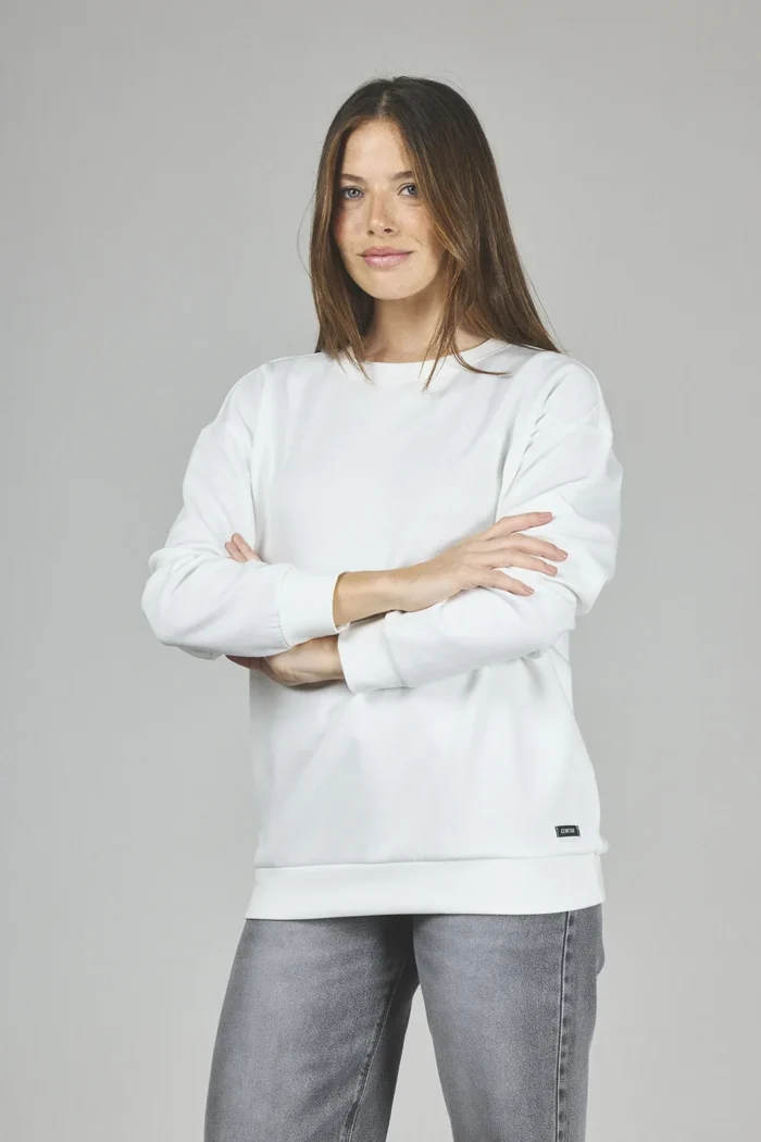 ART. A-59 | BUZO BLANCO OVERSIZE BASICO - Imagen 3