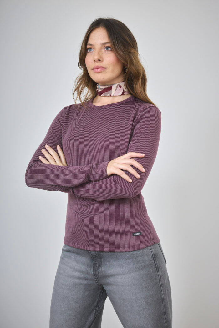 ART. E-711 | REMERA MANGA LARGA BORDO MORLEY - Imagen 6
