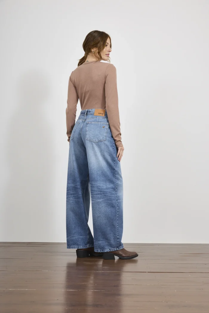 ART. 512 | WIDE LEG STONE CON CINTURA DOBLADA RIGIDO - Imagen 2