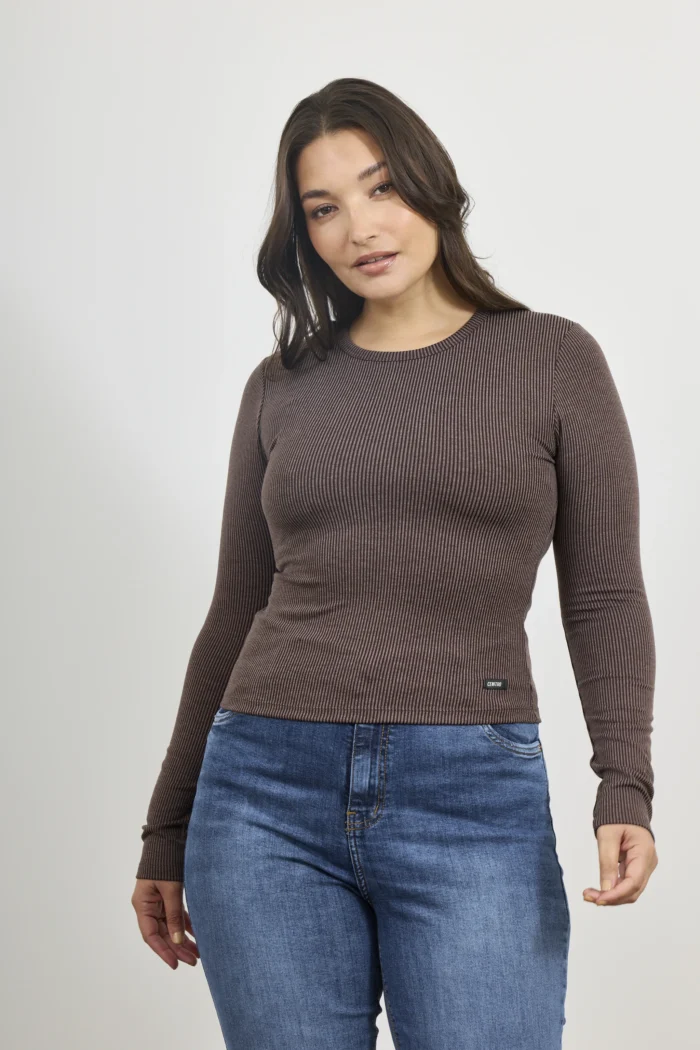 ART. E-709 | REMERA MANGA LARGA CHOCOLATE MORLEY - Imagen 6